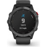 Часы GARMIN FENIX 6 PRO SOLAR SLATE GRAY WITH BLACK BAND 010-02410-15