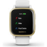 Часы GARMIN VENU SQ LIGHT GOLD ALUMINUM BEZEL WITH WHITE CASE AND SILICONE BAND 10680