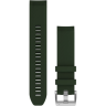 Ремешок сменный GARMIN QUICKFIT 22 PINE GREEN SILICONE STRAP MARQ ATHLET 10644