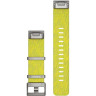 Ремешок сменный GARMIN QUICKFIT 22 WATCH STRAPS JACQUARD-WEAVE NYLON STRAP – YELLOW/GREEN 11210
